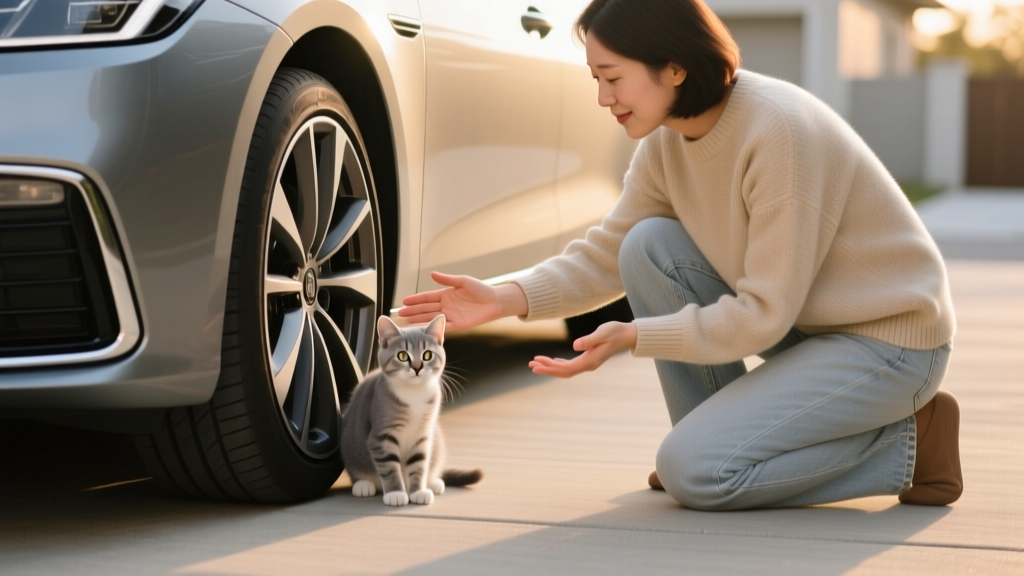 How to Get Kitten Out From Under Car Safely: 7 Calm, Vet-Approved Steps That Work (Without Chasing, Yelling, or Risking Injury)