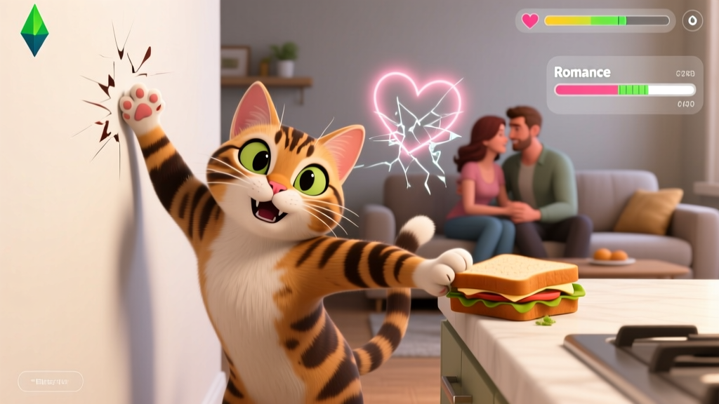 What Bad Behaviors Can Cats Do in The Sims 4? (Spoiler: They’ll Scratch Your Walls, Steal Your Sandwich, and Sabotage Your Romance — Here’s How to Stop Each One)