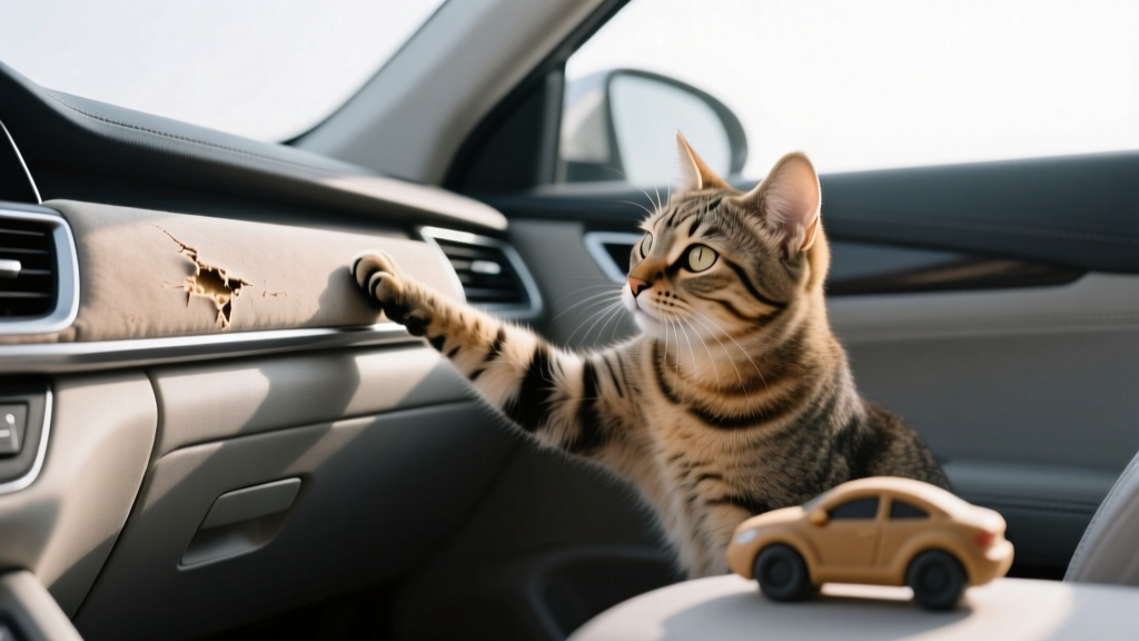 Who Voiced KITT the Car Non-Toxic? You’re Asking the Wrong Question—Here’s What Actually Matters for Cat Owners Who’ve Noticed Their Cat Chewing Dashboard Trim, Vinyl, or Toy Cars (and How to Stop It Safely)