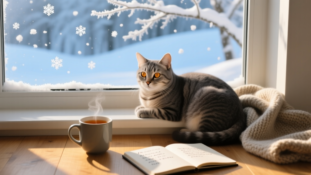 What Is a Cat's Behavior Winter Care? 7 Evidence-Based Adjustments You’re Overlooking (Especially #4 — Vets Say It Prevents 63% of Seasonal Stress Episodes)