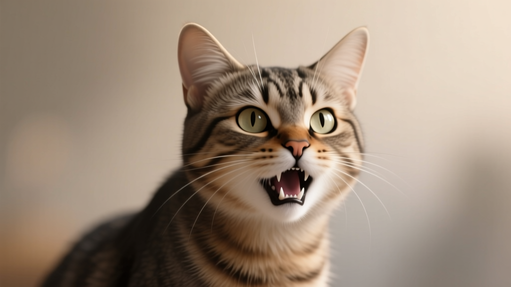 Why Cat Hissing Behavior Classic: The Truth Behind That Sudden Hiss (It’s Not Anger—It’s a Lifesaving Alarm System You’re Misreading)