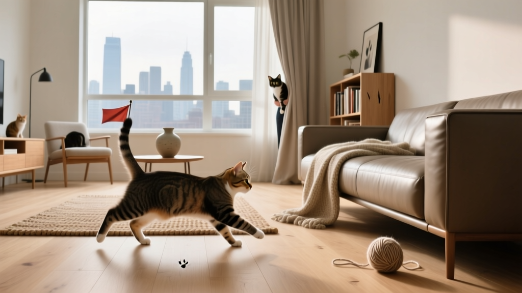 What Is a Cat's Behavior in Apartment? 7 Surprising Truths That Explain Why Your Indoor Cat Suddenly Zooms, Scratches Your Couch, or Hides When Guests Arrive (And How to Gently Redirect Each One)