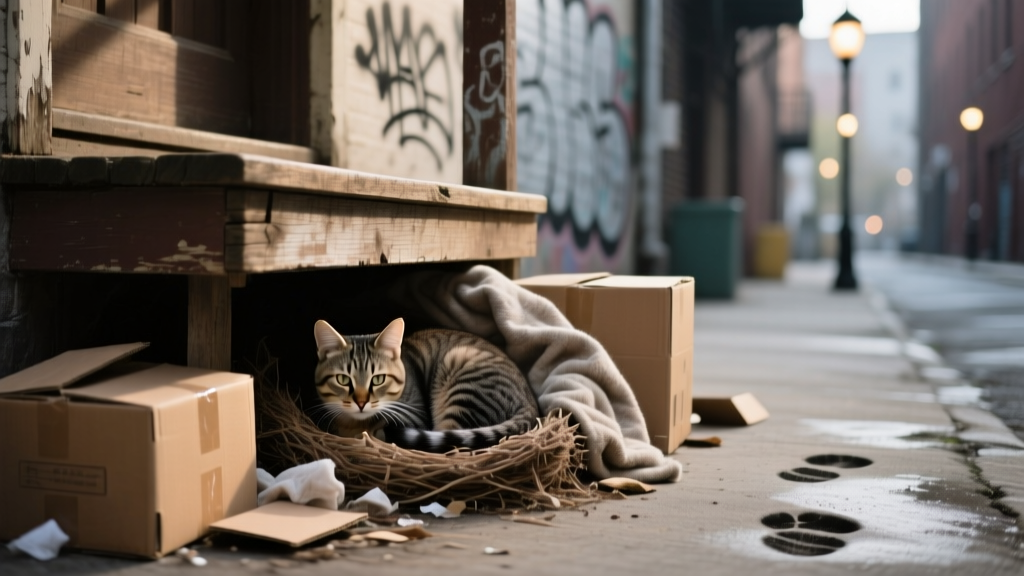 What Is Cat Nesting Behavior for Stray Cats? 7 Critical Signs You’re Misreading Their 'Nesting' — And Why It’s Often Not Nesting at All (But Survival Instinct in Disguise)