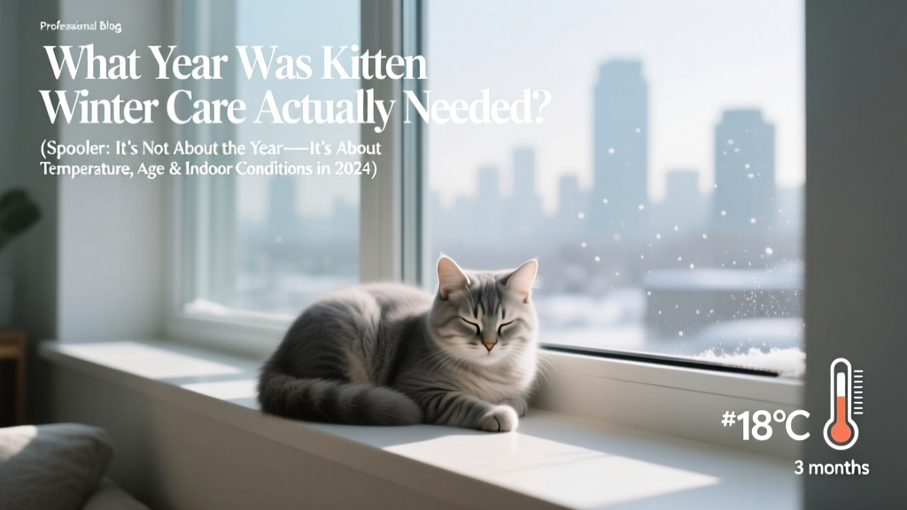 What Year Was Kitten Winter Care Actually Needed? (Spoiler: It’s Not About the Year—It’s About Temperature, Age & Indoor Conditions in 2024)
