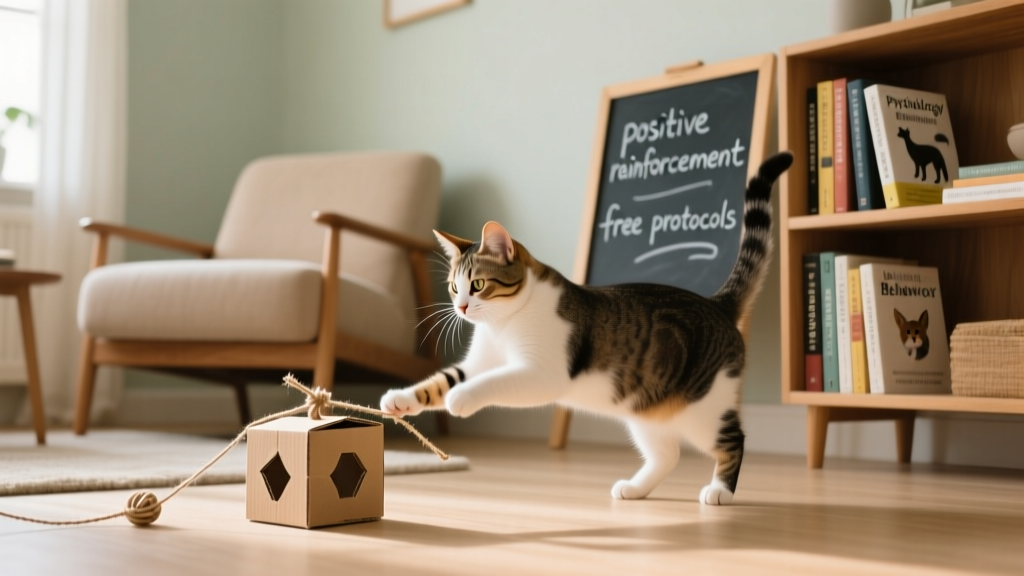 Is cat behavior modification affordable interactive? Yes — here’s how to get vet-approved, science-backed training at home for under $30/month (no apps, no subscriptions, just proven play-based tools and free expert protocols).