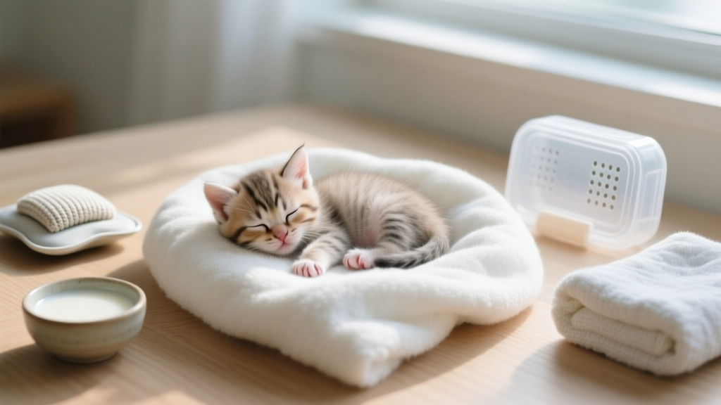 How to Take Care of a Baby Kitten: The First 72 Hours Are Critical—Here’s Exactly What to Do (and What NOT to Do) If You Find a Neonatal Kitten Without Its Mom