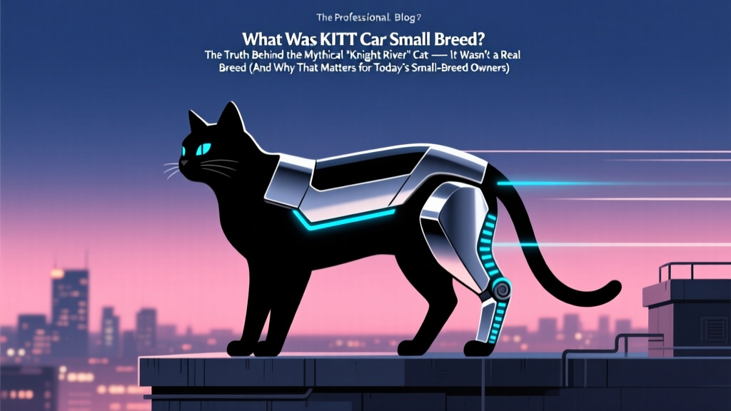 What Was KITT Car Small Breed? The Truth Behind the Mythical 'Knight Rider' Cat — It Wasn’t a Real Breed (And Why That Matters for Today’s Small-Breed Owners)