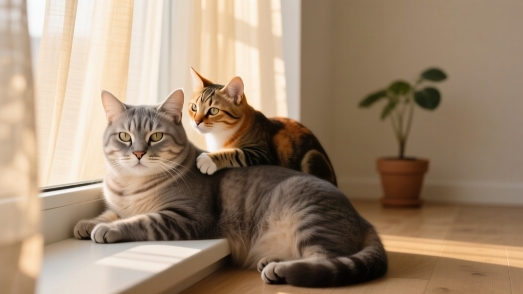 What Behaviors Do Cats Do for Senior Cats? 7 Surprising, Science-Backed Ways Healthy Cats Support Aging Companions — And Why Ignoring Them Can Accelerate Decline