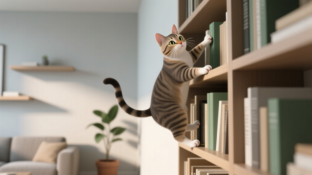 What Different Cat Behaviors Mean for Climbing: A Veterinarian-Reviewed Guide to Decoding Your Cat’s Vertical Language — From Obsessive Scratching to Sky-High Perching (and When It Signals Stress or Pain)