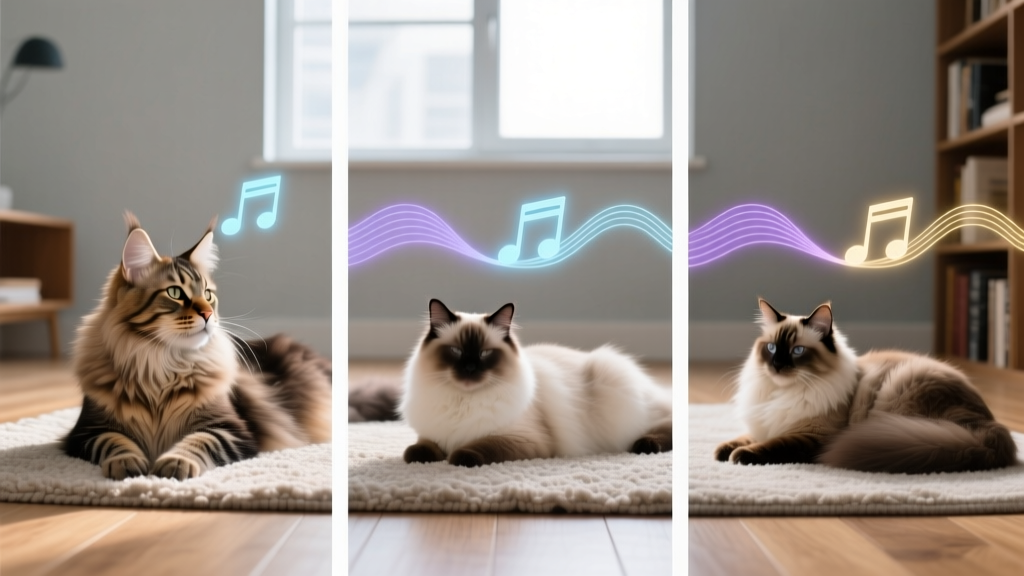 Does Music Affect Cat Behavior in Large Breeds? 7 Evidence-Based Sound Strategies (That Actually Calm Maine Coons, Ragdolls & Norwegian Forest Cats)