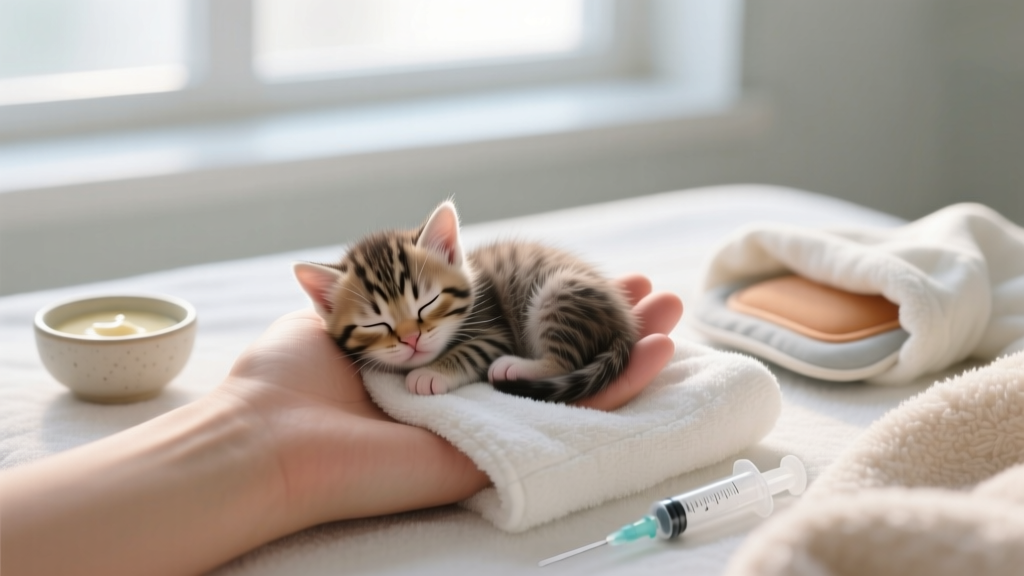 How to Take Care of an Orphaned Newborn Kitten: The First 72 Hours Are Critical—Here’s Exactly What to Do (and What NOT to Do) to Save Their Life