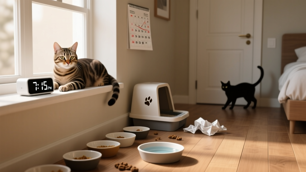 Can meal times influence cat behavior? Yes—and here’s exactly how inconsistent feeding disrupts your cat’s sleep, stress levels, and even litter box habits (backed by feline behaviorists and 3 real case studies)