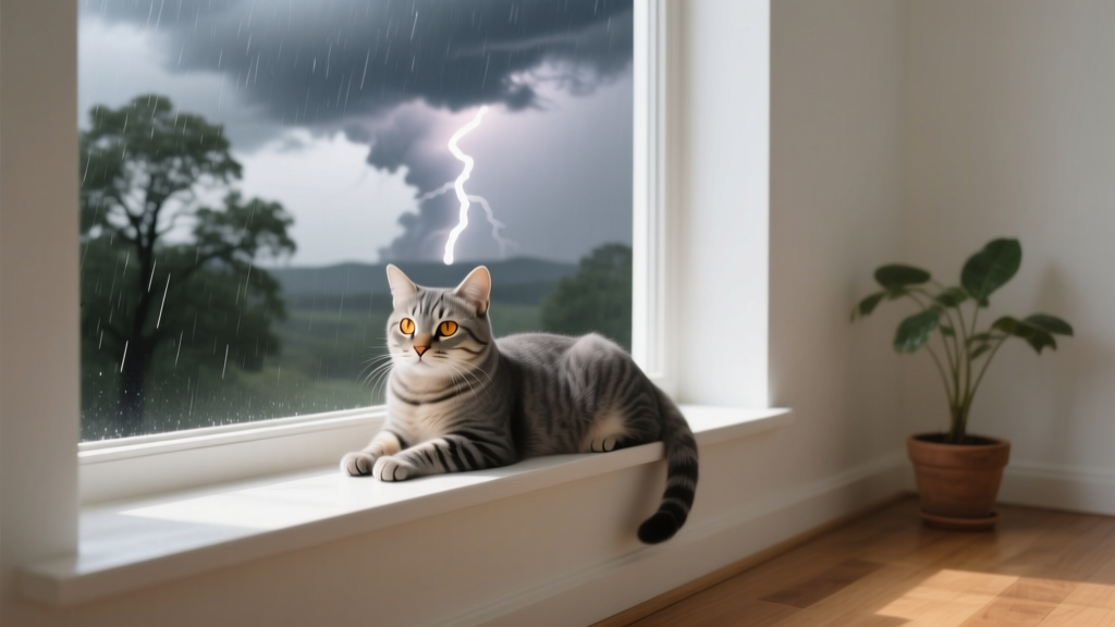 Can Weather Affect Cats' Behavior? 7 Science-Backed Tricks for Calming Anxiety, Reducing Litter Box Accidents & Stopping Nighttime Zoomies When Storms Roll In