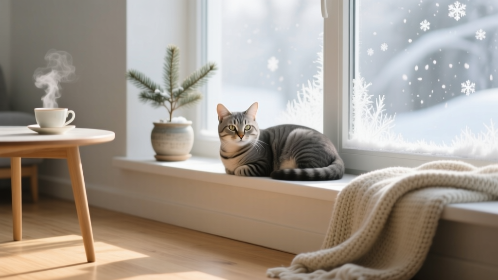 What Is Cat Behavioral Exam Winter Care? 7 Critical Signs Your Indoor Cat Is Stressed This Winter (And How to Fix It Before It Escalates)