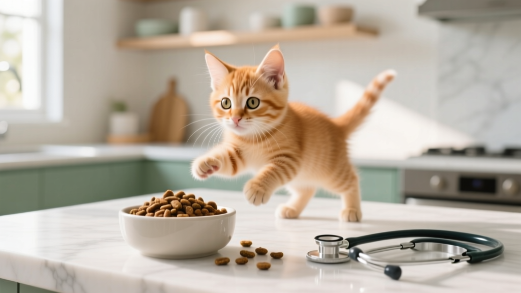 How to Care for a Kitten Dry Food