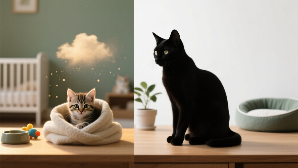 How to Care for a Kitten vs. an Adult Cat: 7 Non-Negotiable Health Differences You’re Probably Overlooking (Especially That First 8 Weeks)