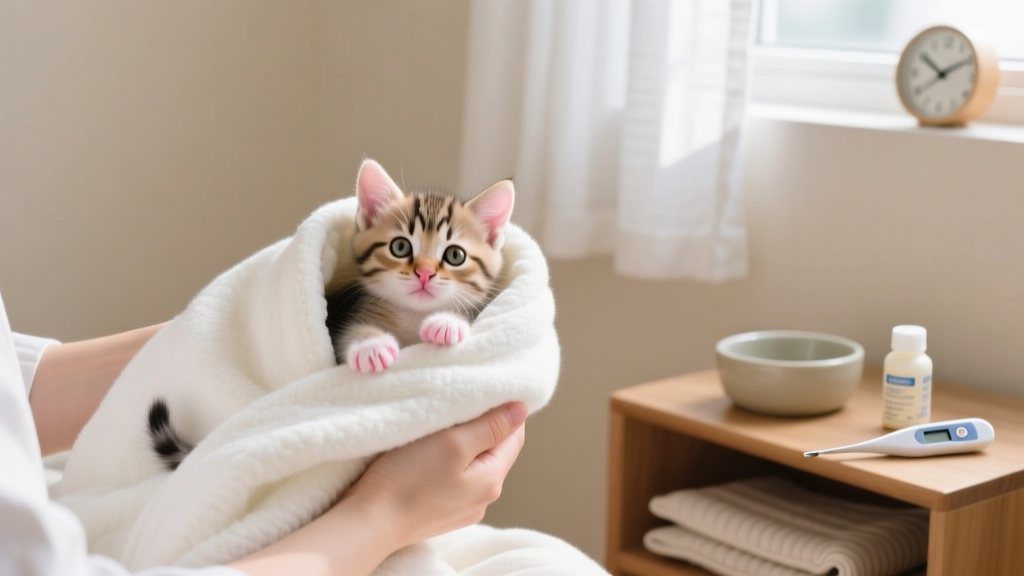 How to Care for 2 Month Old Kitten First Week: Your 7-Day Survival Checklist (Vet-Approved Steps to Prevent Hypothermia, Dehydration & Stress Collapse)