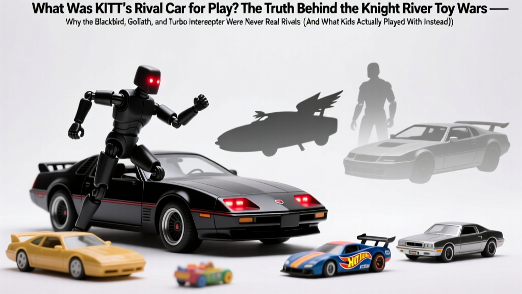 What Was KITT's Rival Car for Play? The Truth Behind the Knight Rider Toy Wars — Why the Blackbird, Goliath, and Turbo Interceptor Were Never Real Rivals (And What Kids Actually Played With Instead)