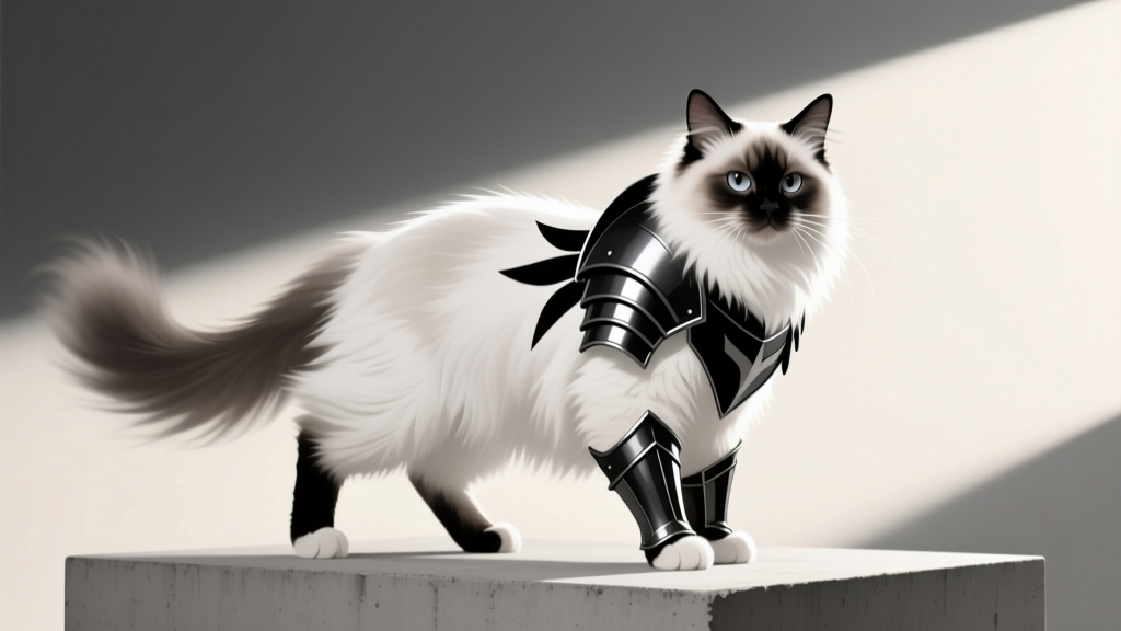 What Car Kitt Knight Rider Ragdoll? Debunking the Myth: Why Your Ragdoll Isn’t a ‘Knight Rider’—And What That Black-and-White Coat *Really* Means for Health, Temperament & Grooming
