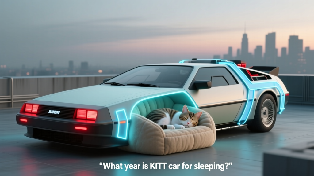 ‘What Year Is KITT Car for Sleeping?’ — You’re Not Alone: Why This Viral Misheard Phrase Reveals Real Cat Sleep Science (and How to Fix Your Cat’s Restless Nights)
