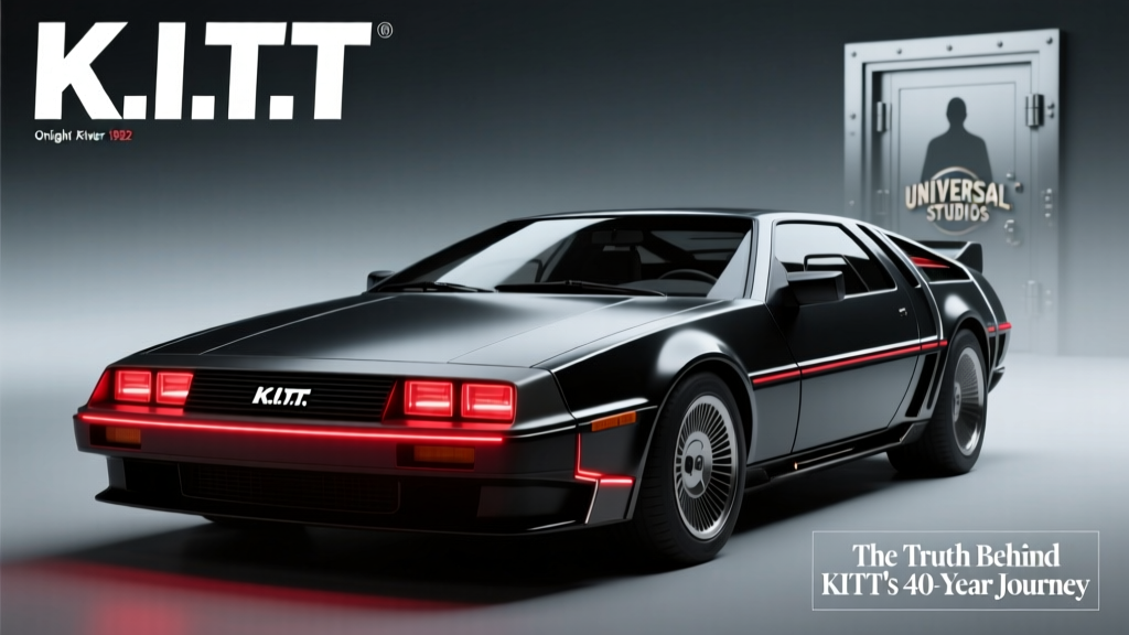 Who Owns the Original KITT Car From Knight Rider? The Shocking Truth Behind Its 40-Year Journey — From Universal Studios Vault to Private Collector, Why It’s NOT in a Museum (And Where You Can Actually See It Today)