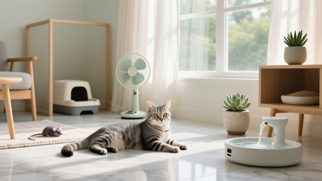 How to Change Cat Behavior Summer Care: 7 Science-Backed, Vet-Approved Adjustments That Stop Heat-Induced Aggression, Nighttime Zoomies, and Litter Box Avoidance—Without Stressing Your Cat (or You)