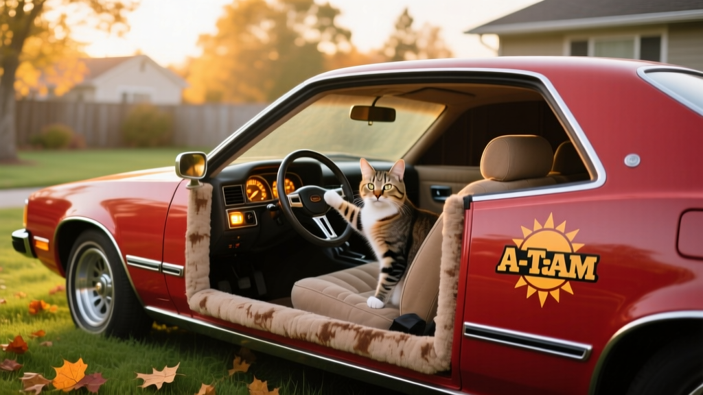Why Your Outdoor Cat Needs an 'A-Team Kitt' Inspired 80s Car Shelter (Not Just a Shed): The Surprising Behavioral Science Behind Vintage Vehicle Enrichment for Feral & Semi-Feral Cats