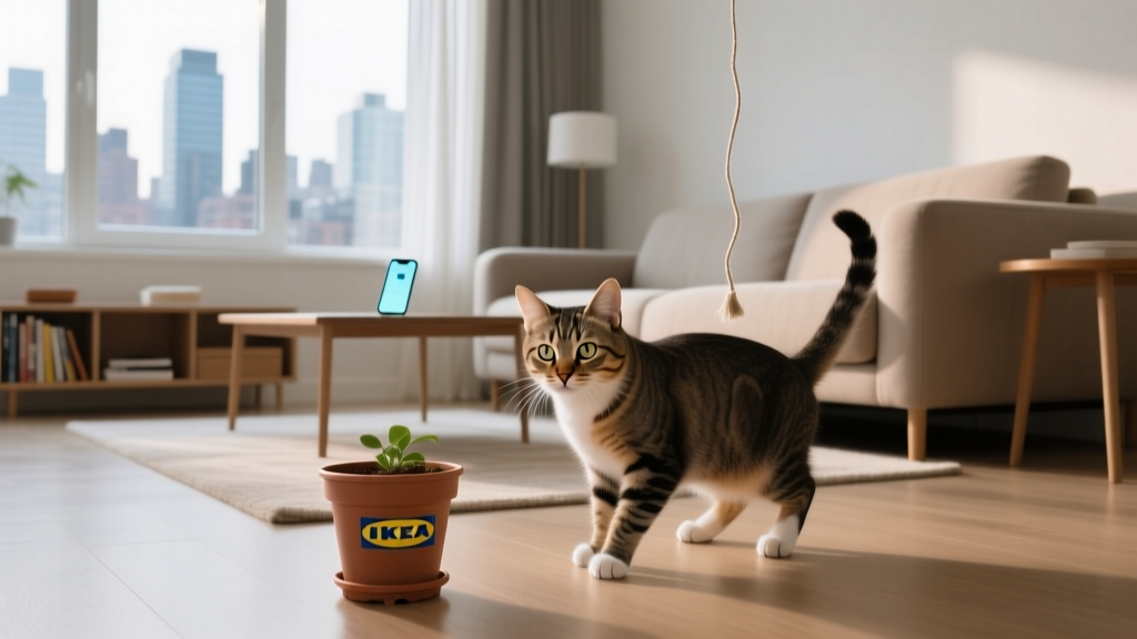 Why Is My Cat Hissing at IKEA? The Real Reason Isn’t the Furniture—It’s Your Cat’s Overloaded Senses (and How to Fix It in 3 Calm Steps)
