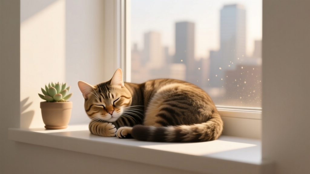 Is sleeping a cat behavior? Yes — and here’s why your cat’s 16-hour snooze isn’t laziness, boredom, or illness (but a deeply evolved survival strategy with 5 telltale signs it’s perfectly normal)