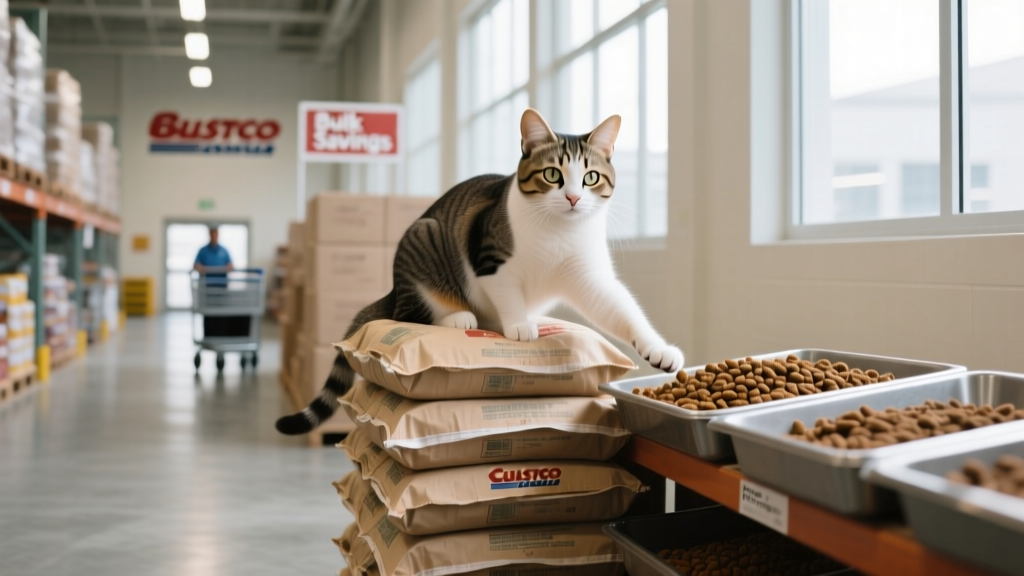 What Cat Behaviors Mean at Costco: Decoding Your Cat’s Reactions to Bulk Bags, Warehouse Aisles, and Free Samples — A Behaviorist-Backed Guide to Avoiding Stress & Saving Money