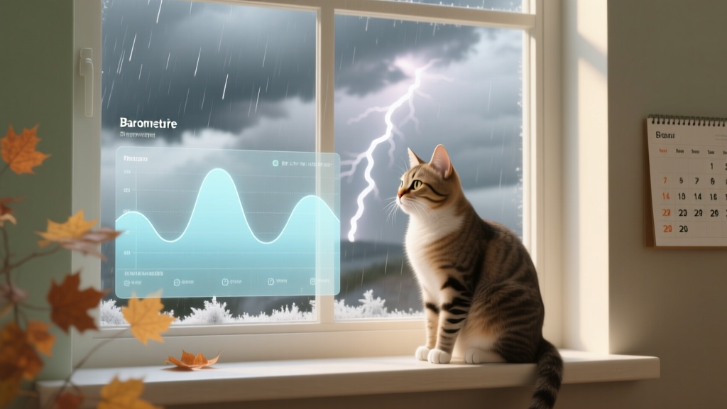 Can Weather Affect Cats' Behavior? 7 Surprising Ways Barometric Pressure, Humidity, and Seasonal Shifts Trigger Hidden Stress, Lethargy, or Aggression — and What You Can Do Today