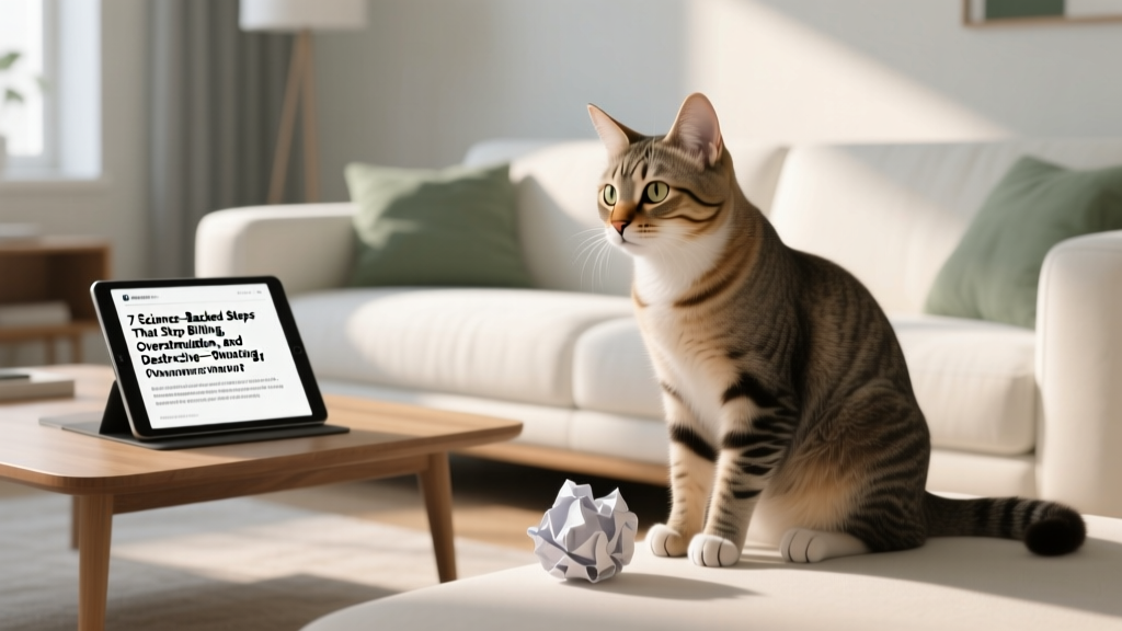 How to Fix Cat Behavior for Play: 7 Science-Backed Steps That Stop Biting, Overstimulation, and Destructive Pouncing—Without Punishment or Confusion (Most Owners Skip #4)