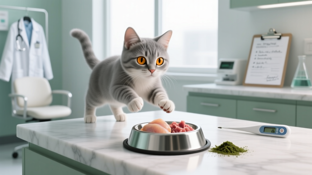 How to Care for a Kitten on Raw Food