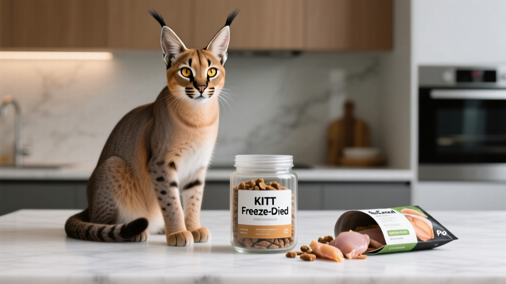 Where Is the Car KITT Freeze Dried? The Truth About This Viral 'Caracal Cat' Food Hoax — And What Real Freeze-Dried Options Actually Exist for Exotic-Looking Cats
