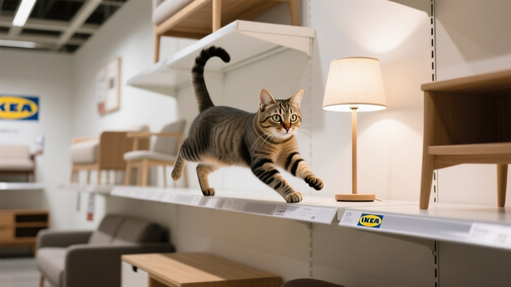 Do Cats Show Mating Behaviors at IKEA? Why Your Cat Goes Wild in Showrooms (And What It Really Means — Not What You Think)