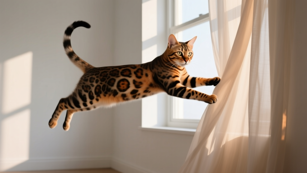 Why Bengal Cats Behave Differently: 7 Science-Backed Reasons Your 'Wild-Looking' Cat Climbs Curtains, Ignores Cuddles, and Stares Into Your Soul (And What to Do About It)