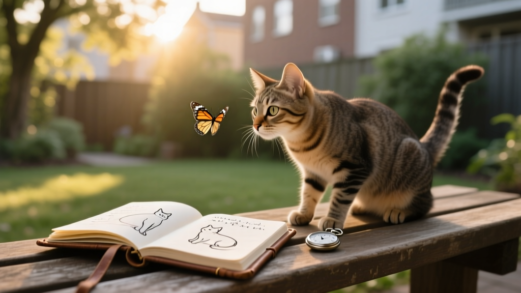 How to Study Cat Behavior New: A Step-by-Step Field Guide for First-Time Observers (No Degree Required — Just Patience, a Notebook, and 7 Minutes a Day)