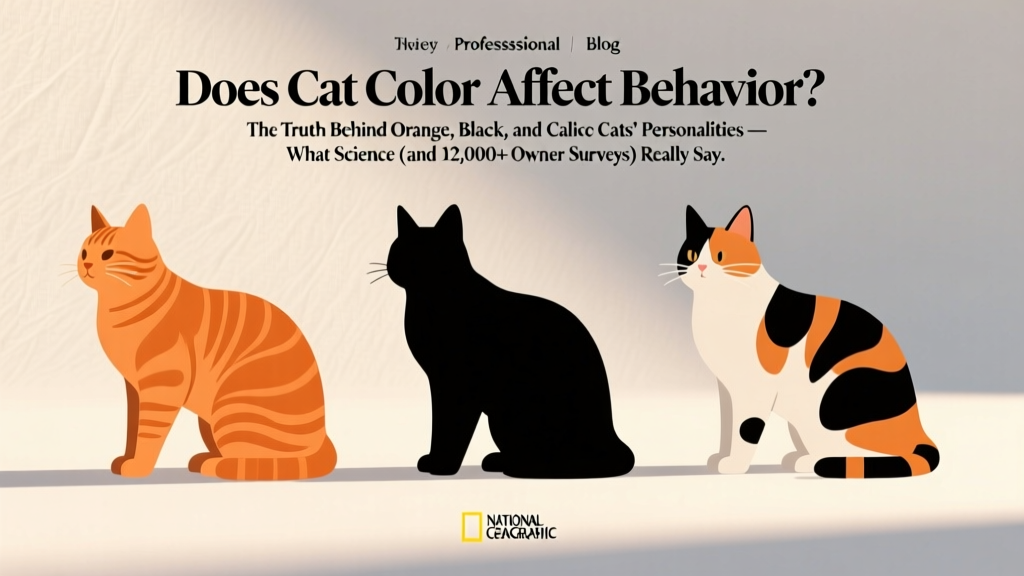 Does Cat Color Affect Behavior Premium? The Truth Behind Orange, Black, and Calico Cats’ Personalities — What Science (and 12,000+ Owner Surveys) Really Say