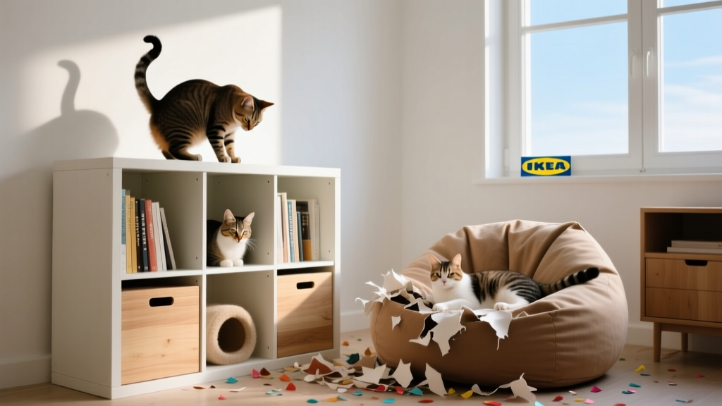 Why Cats Behavior IKEA: The Real Reason Your Cat Obsesses Over BILLY Bookcases, Hides in KALLAX Cubes, and Shreds POÄNG Chairs (It’s Not ‘Just Play’ — Here’s What Vets & Ethologists Say)
