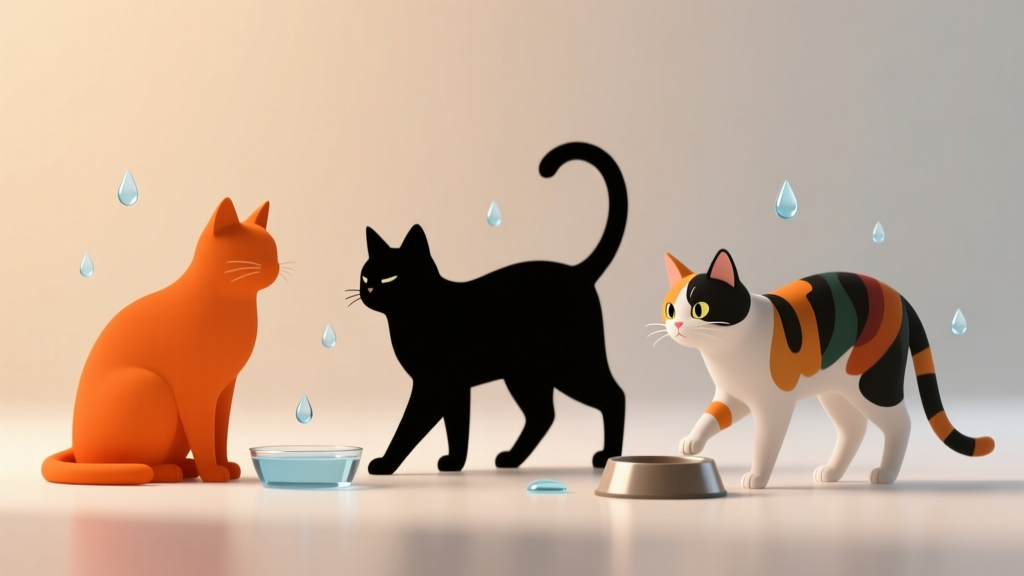 Does Cat Color Affect Behavior for Hydration? The Truth Behind Orange Cats Drinking Less, Black Cats Ignoring Bowls, and Why Your Calico Might Be Dehydrated (Spoiler: It’s Not the Fur)