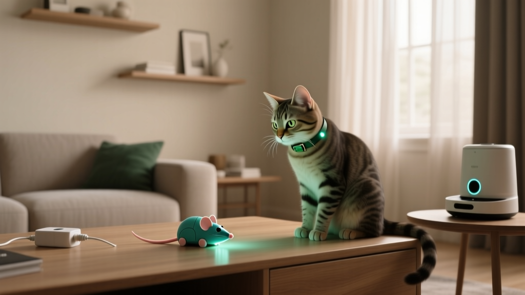 What Does Cat Behavior Mean Battery Operated? 7 Hidden Clues Your Cat Is Stressed, Confused, or Overstimulated by Battery-Powered Toys, Feeders & Collars (and How to Fix It Without Replacing a Single Device)