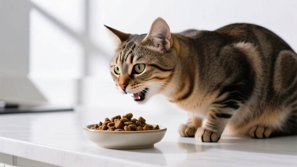 Why Is My Cat Hissing at Freeze-Dried Food? The Hidden Stress Signals You’re Missing (And How to Fix It Without Switching Brands)