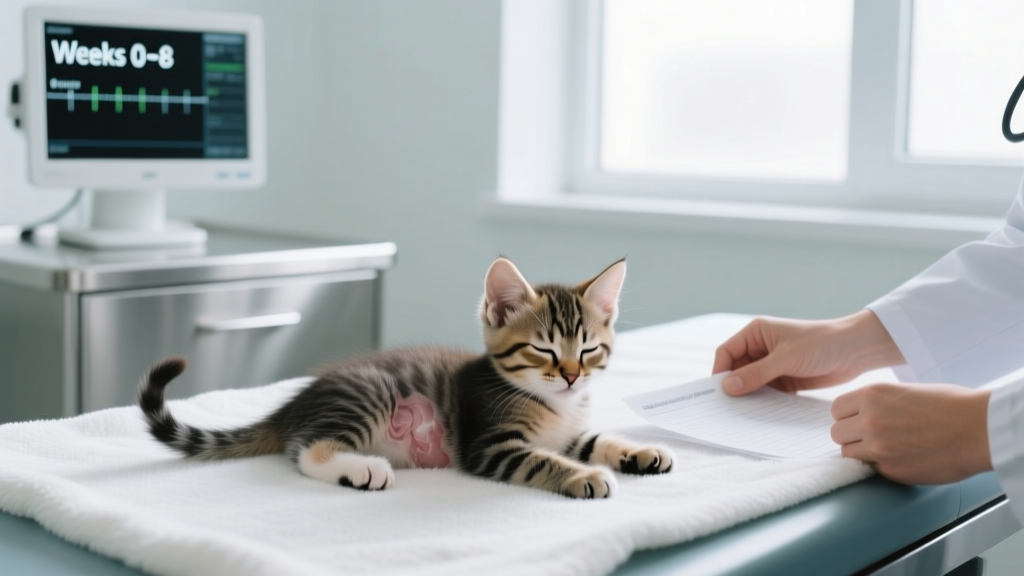 Does spaying cat change behavior for kittens? What vets *actually* see in the first 8 weeks — and why 73% of owners misinterpret early calmness as personality loss (not healing)