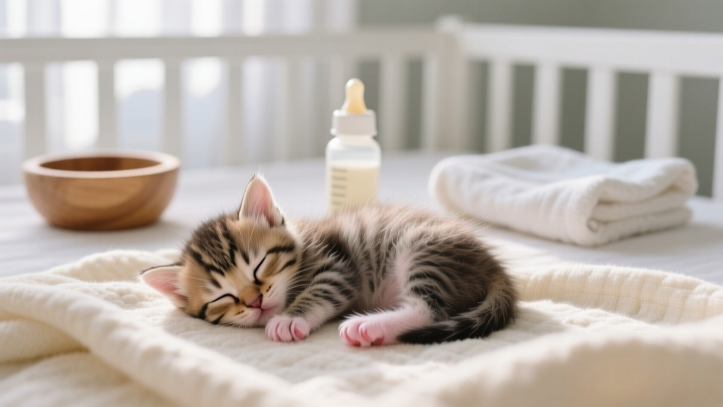 How to Care for a 1 Month Old Kitten: The 7 Non-Negotiable Health & Feeding Steps Every New Caregiver Misses (And Why Skipping #4 Can Cause Lifelong Digestive Damage)