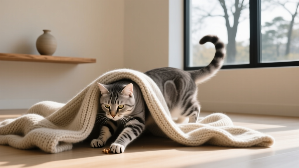 What Is Cat Nesting Behavior Automatic? The Surprising Truth Behind Your Cat’s Sudden Burrowing, Blanket-Digging, and Box-Hoarding — It’s Not Anxiety, It’s Evolution Hardwired Into Their DNA