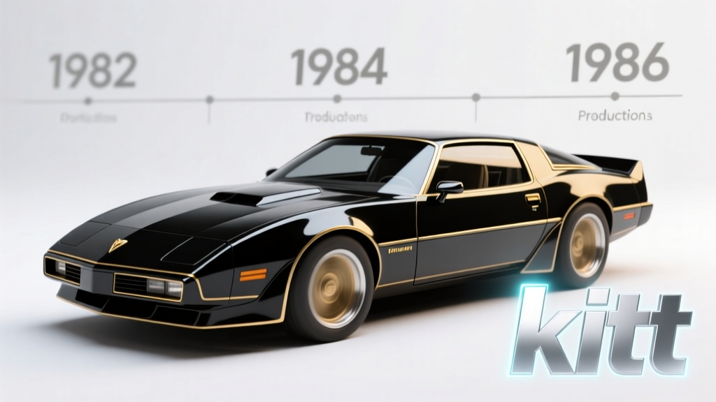 What Year Was KITT the Car? The Real Production Timeline (1982–1986) — Plus Why Fans Still Confuse Its Debut Year With the Pontiac Trans Am's Release Date