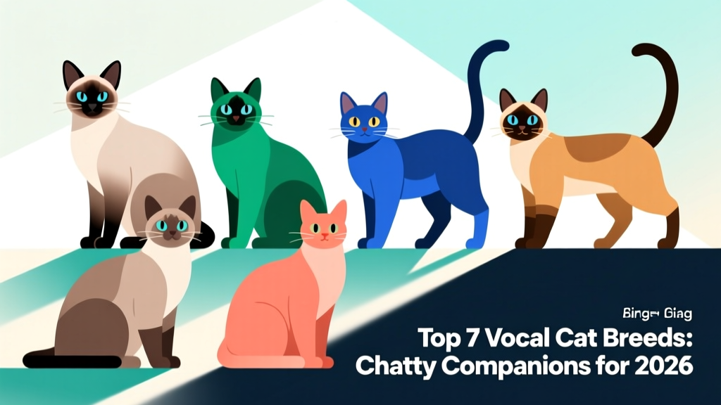 Top 7 Vocal Cat Breeds: Chatty Companions for 2026