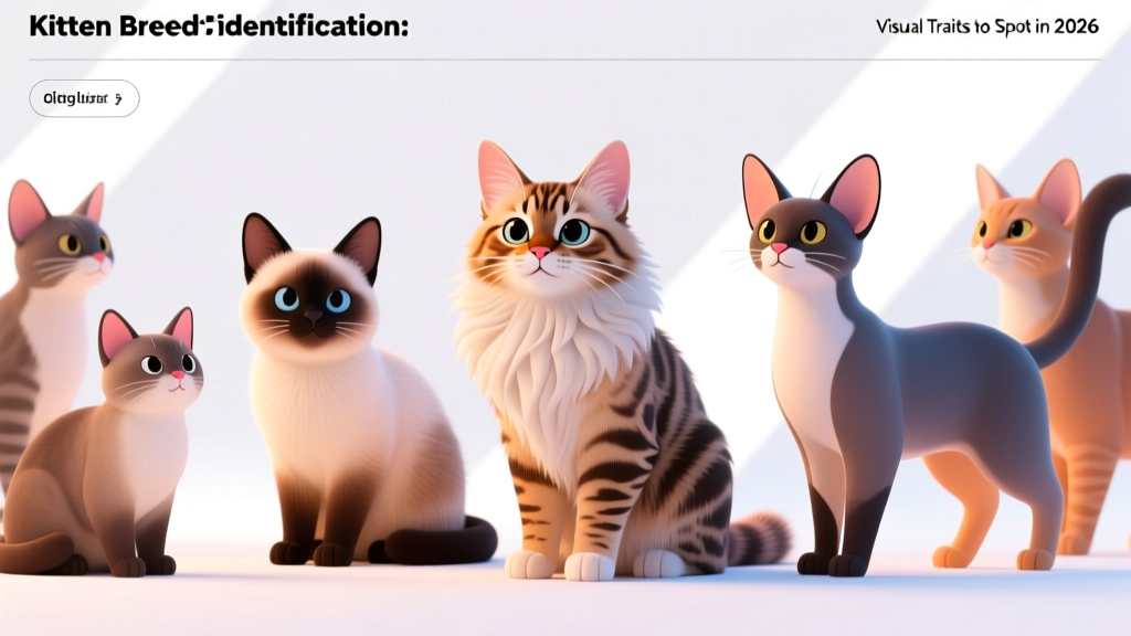 Kitten Breed Identification: Visual Traits to Spot in 2026