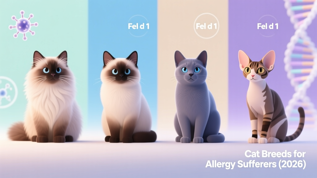 Cat Breeds for Allergy Sufferers (2026)
