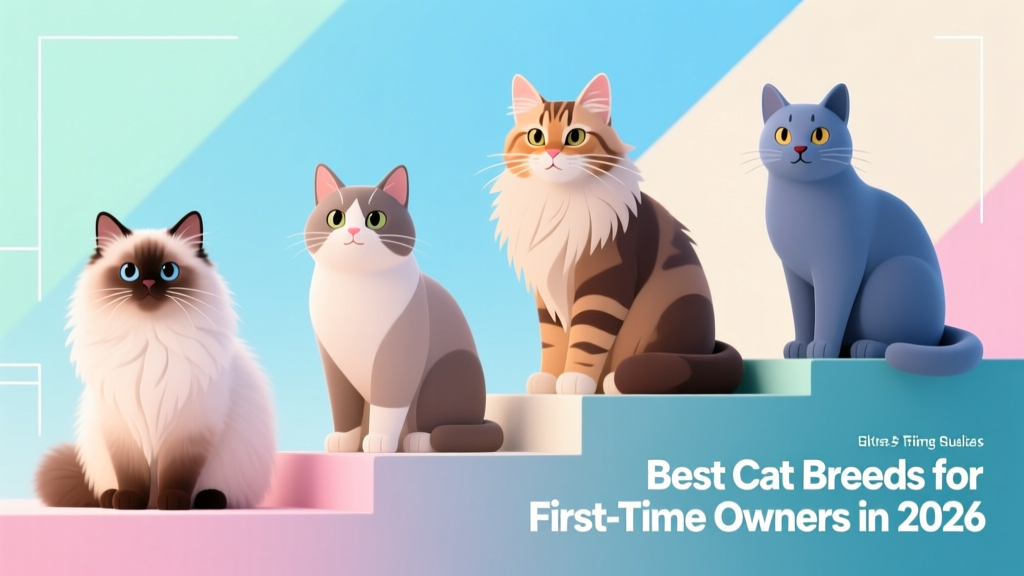 Best Cat Breeds for First-Time Owners in 2026